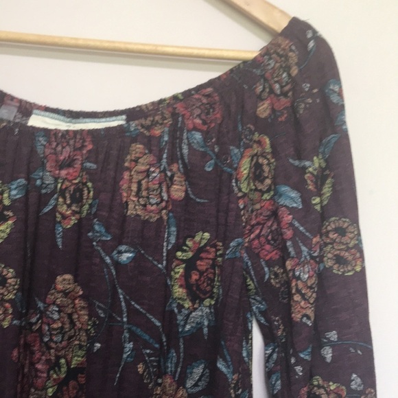 CALIFORNIA Moonrise off the shoulder rose shirt M - Picture 3 of 11